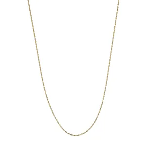 1.35mm Two-Tone Twisted Dorica Chain - 16"