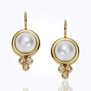 18K Classic Pearl Earrings