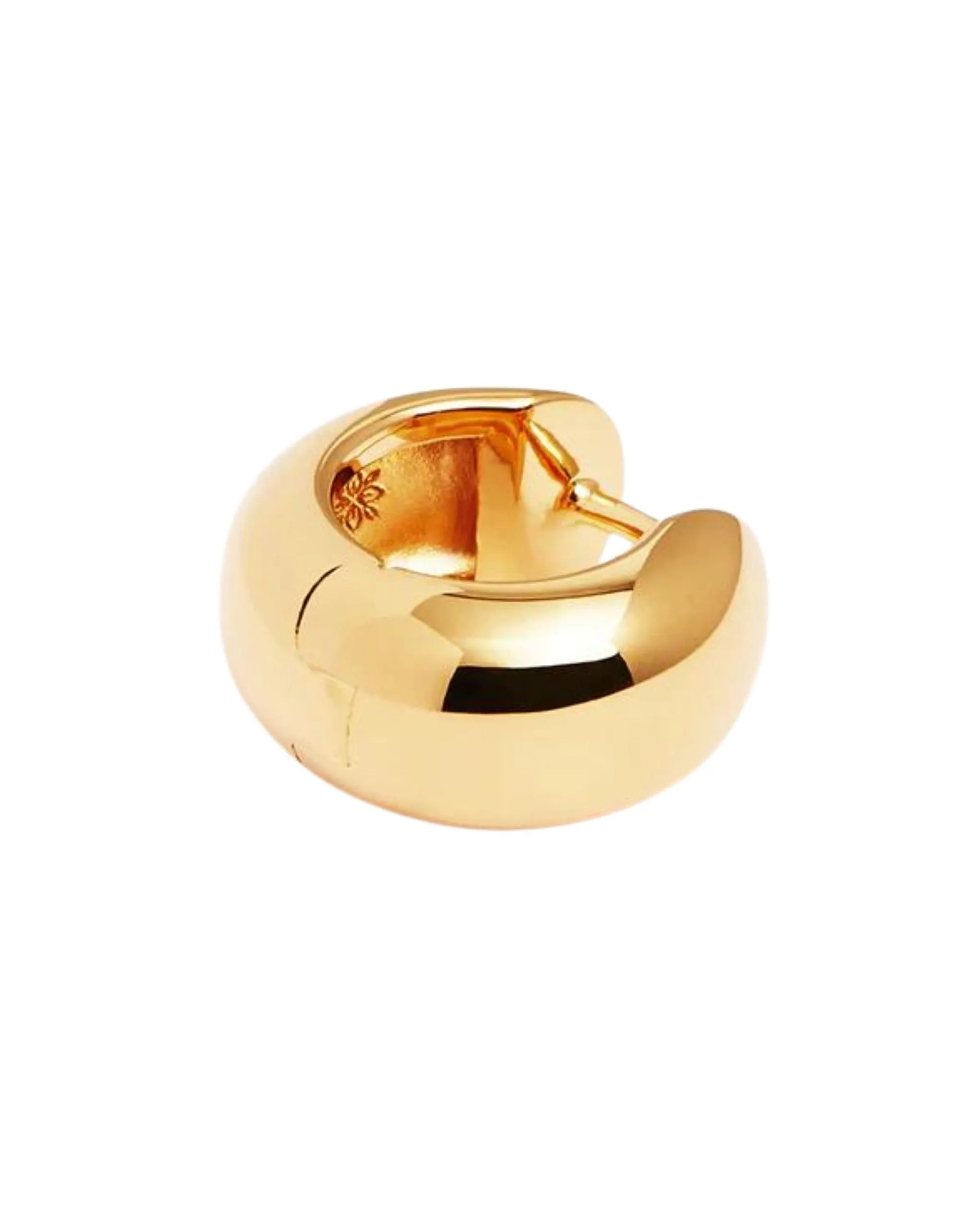 18k Gold Vermeil Bold Huggie HoopsJewellery