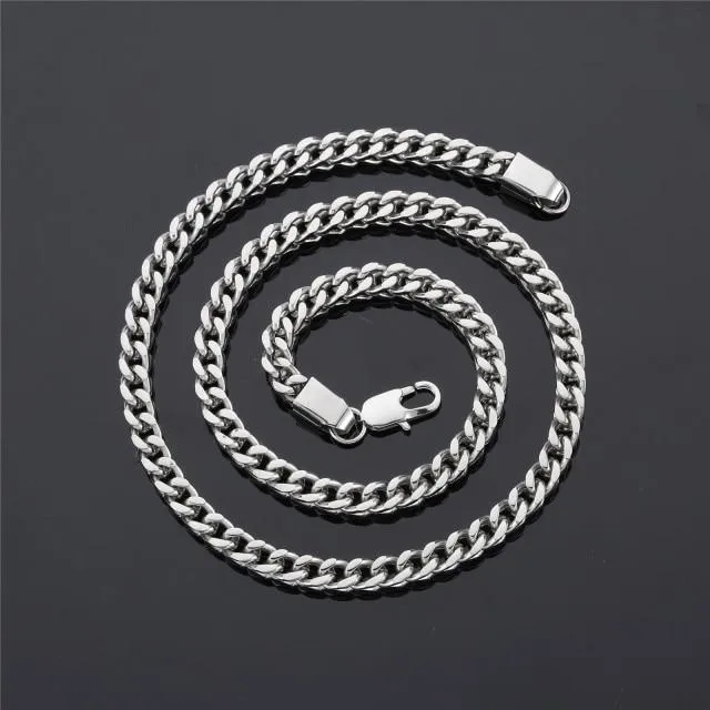 6mm Stainless Steel Franco Chain