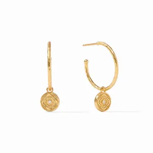 Astor Hoop & Charm Earring