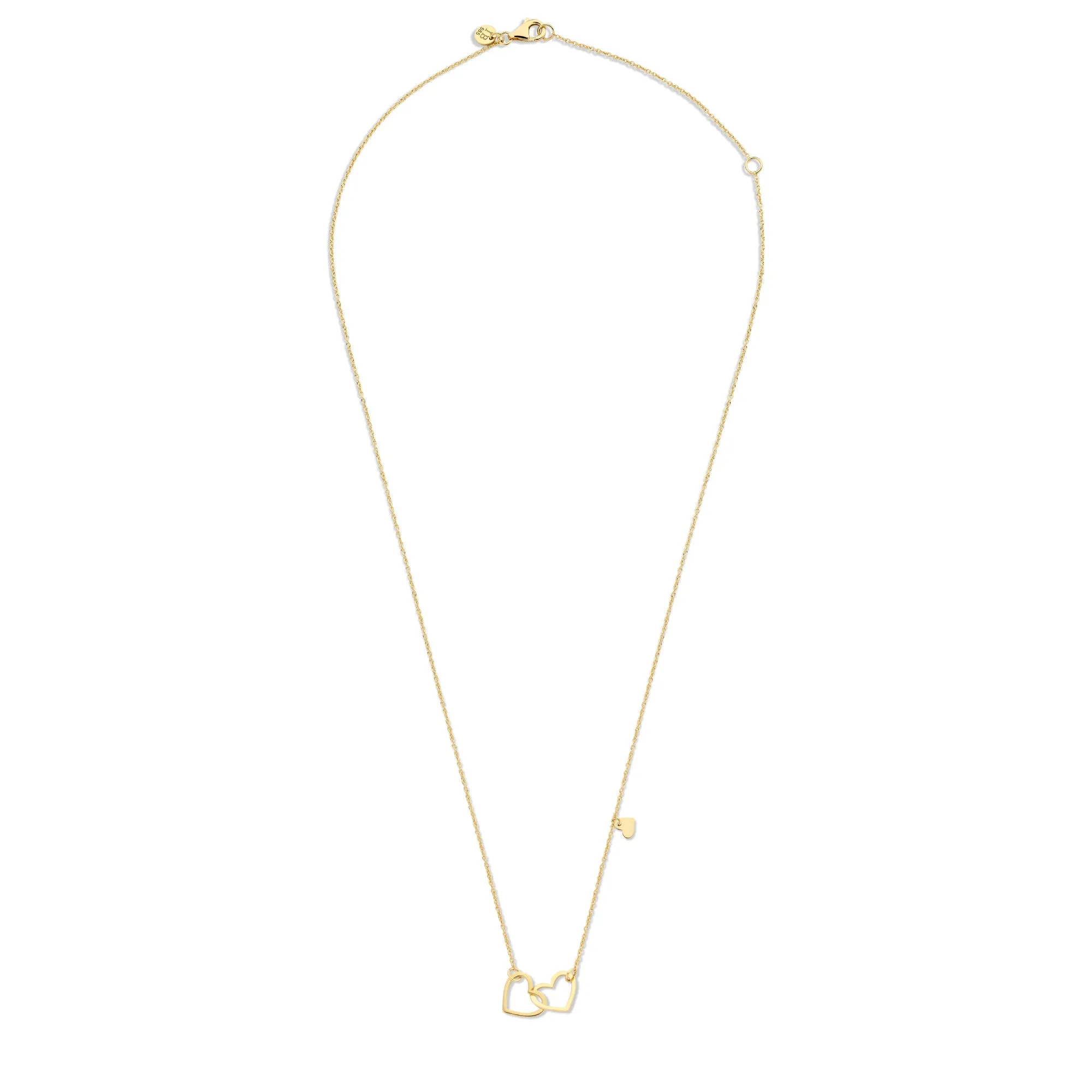 Belleville Amore 14 karat gold necklace with heart