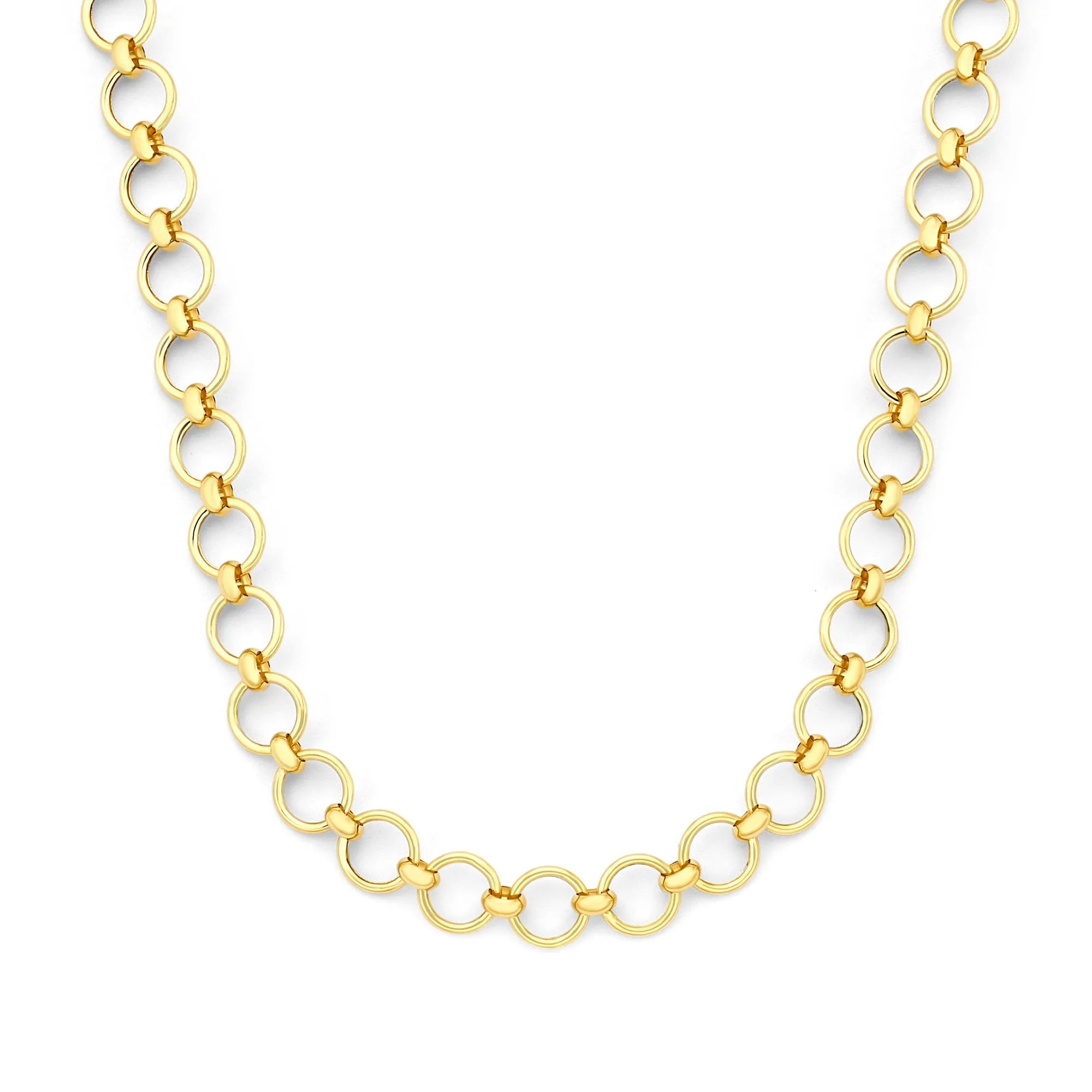 Belleville Axelle 14 karat gold link necklace