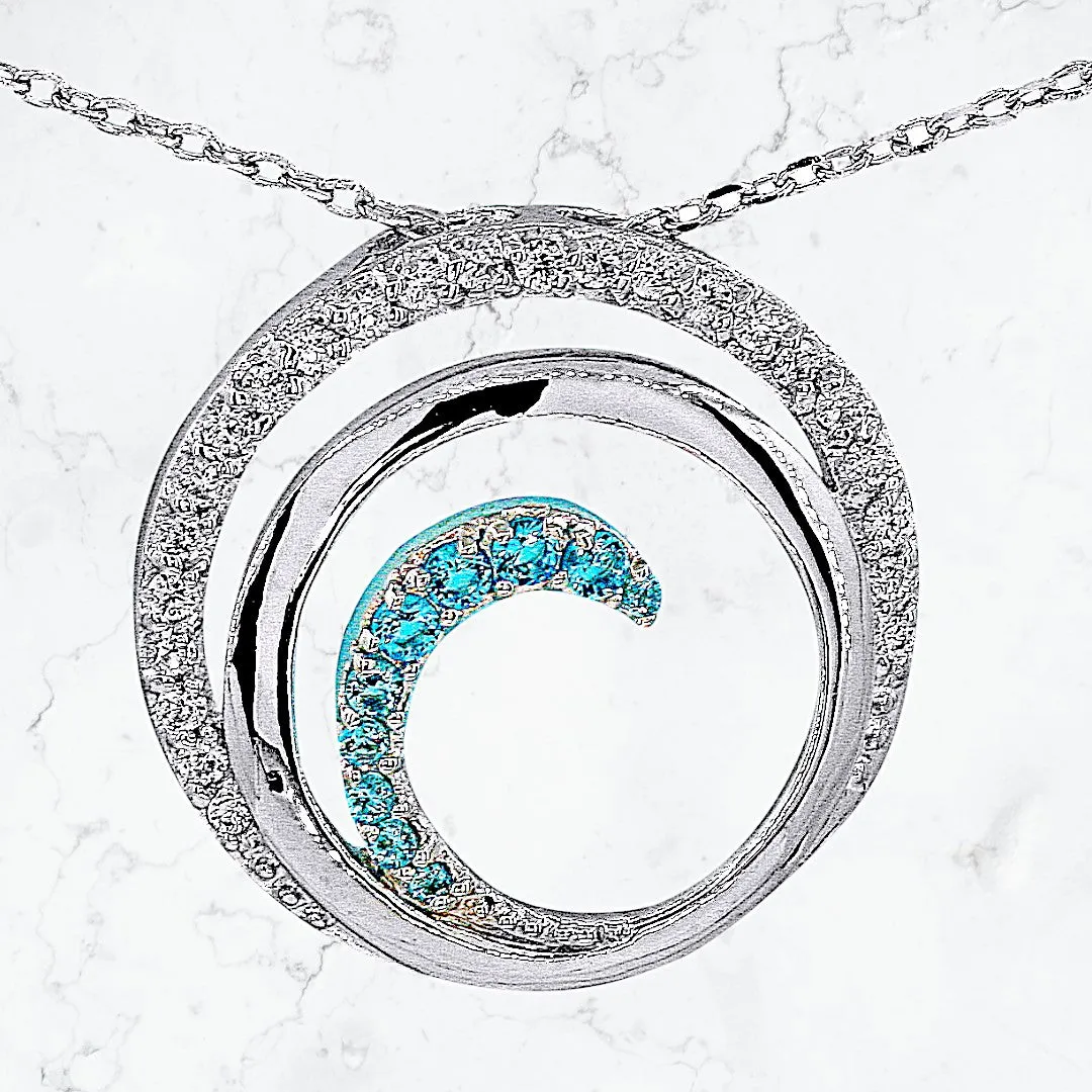 Blue Wave Necklace