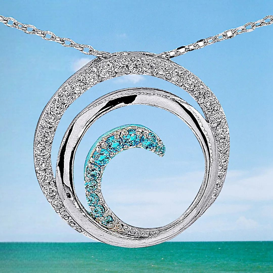 Blue Wave Necklace