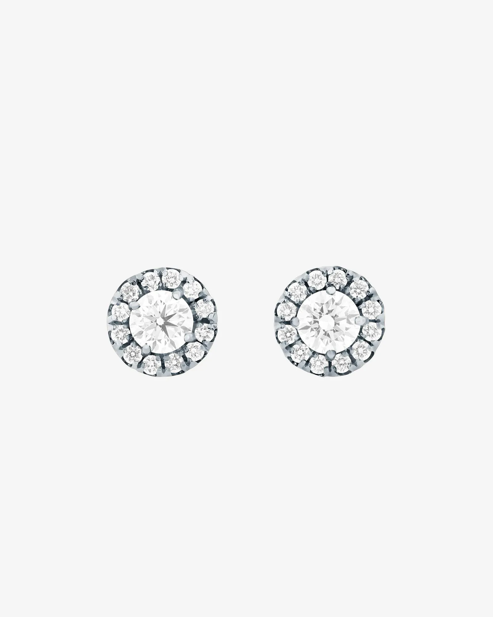 Bold Diamond Mini Round Pave Studs