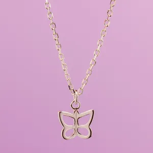 Butterfly Necklace - Sterling Silver