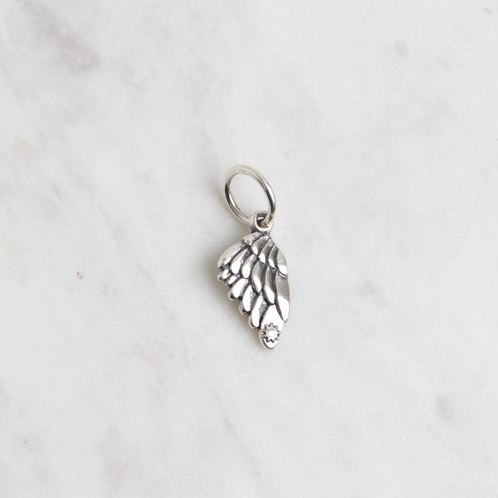 Carry You Forever Wing Charm