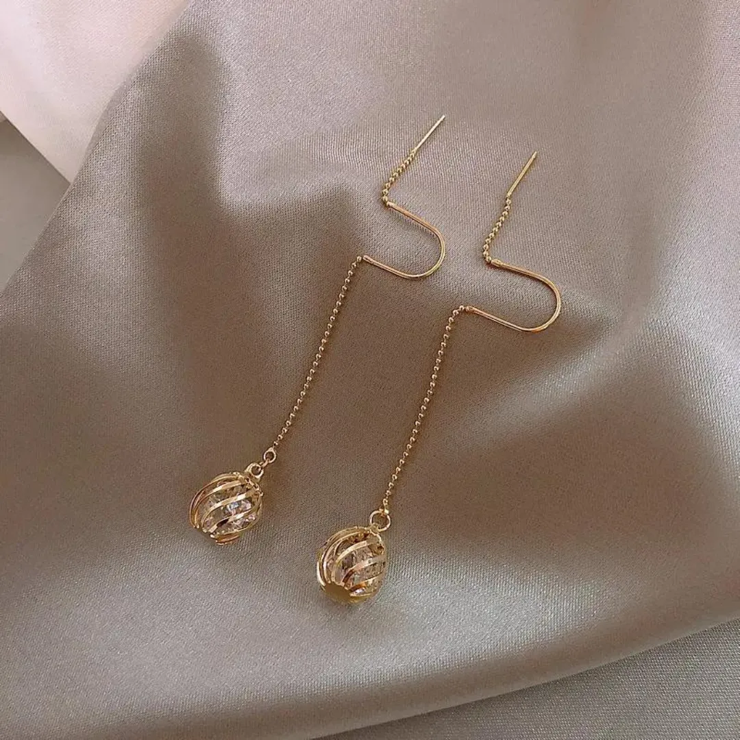 Chokore Thread and Needle Earrings