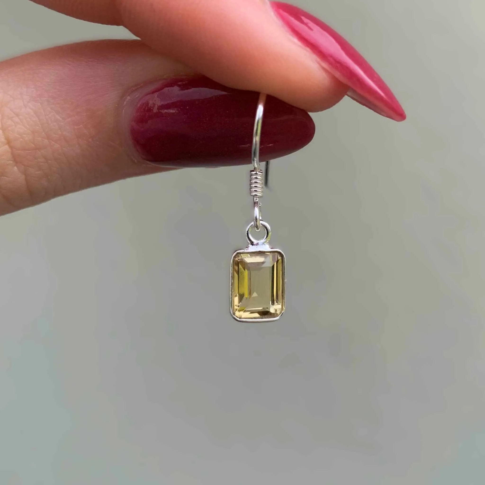 Classic Citrine Earrings