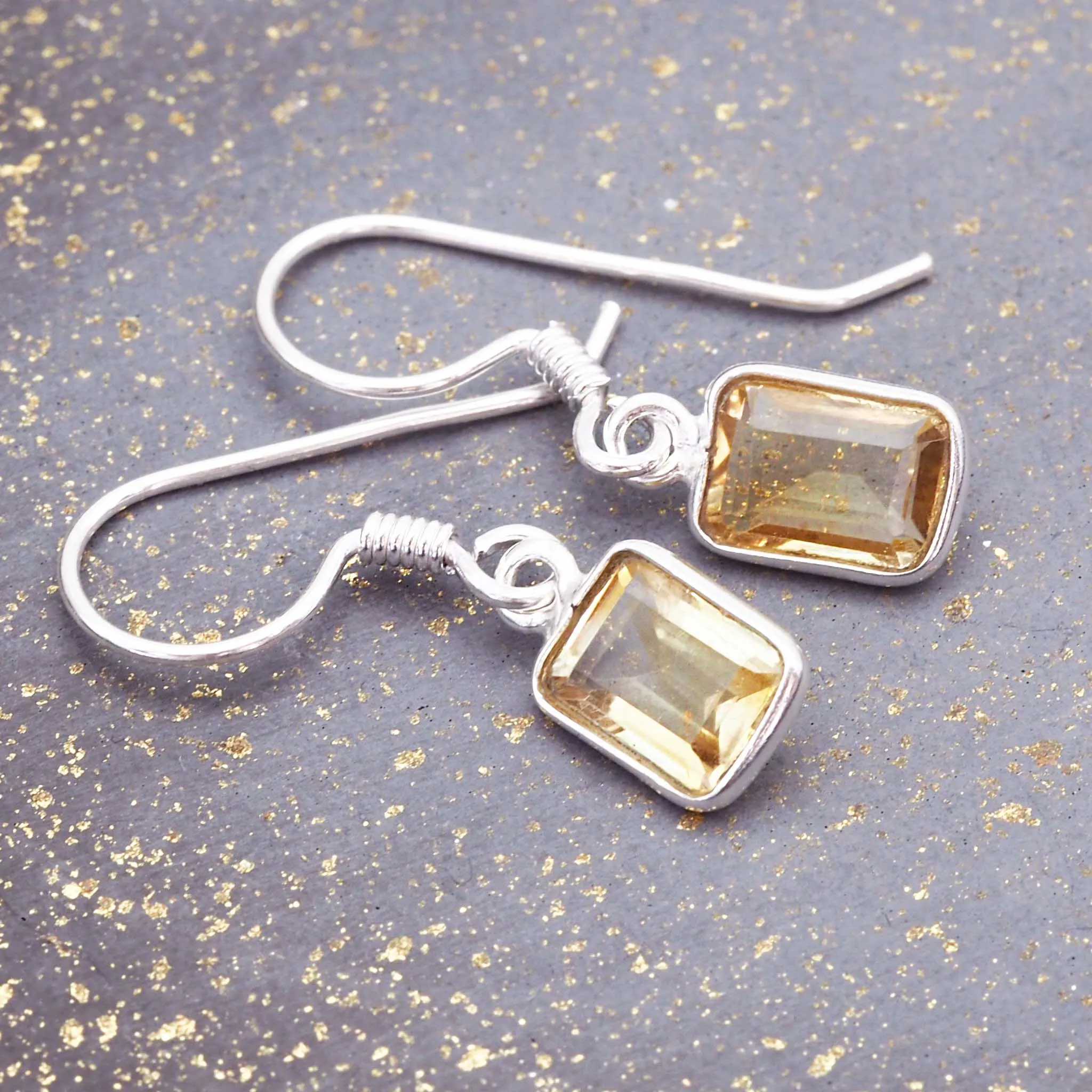 Classic Citrine Earrings