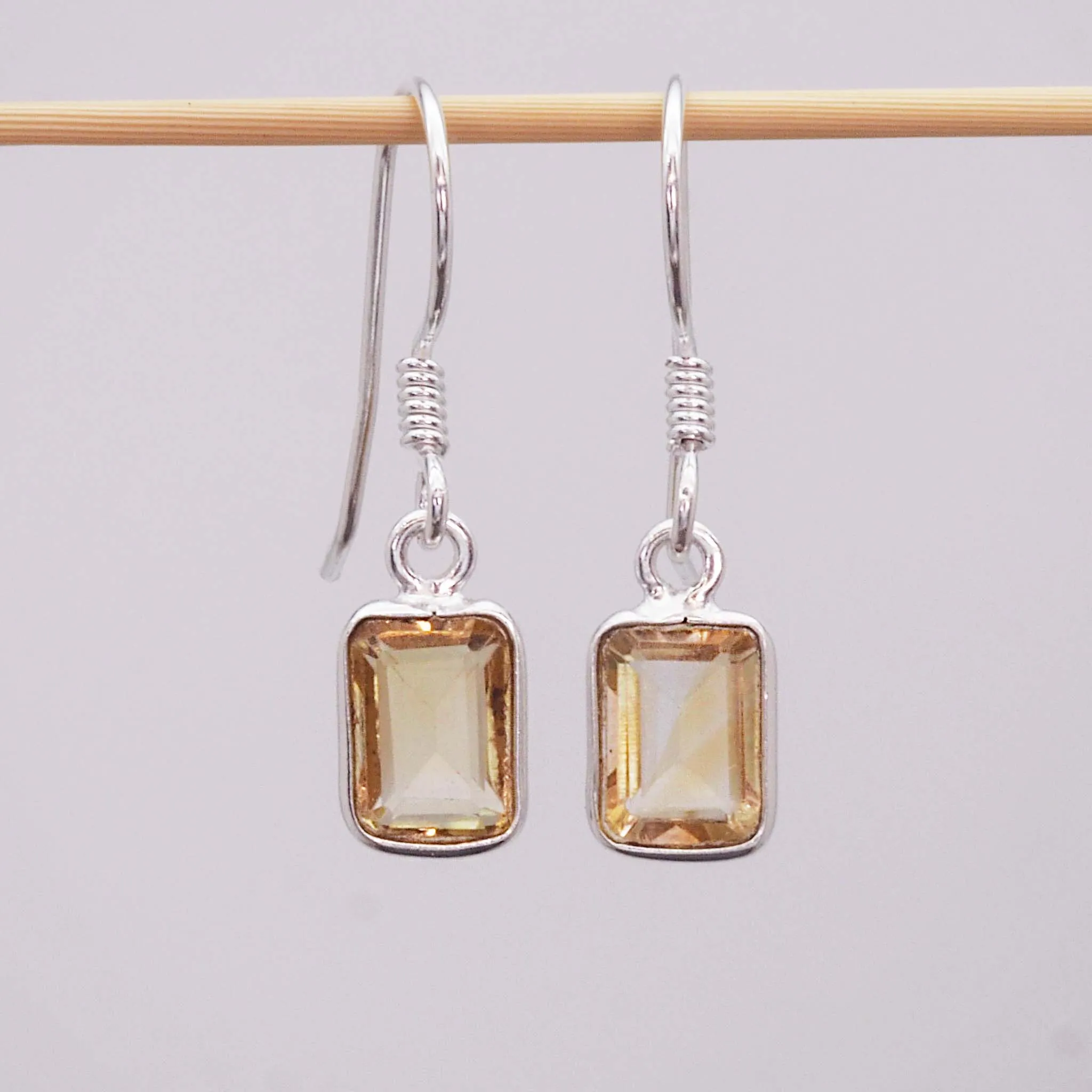 Classic Citrine Earrings