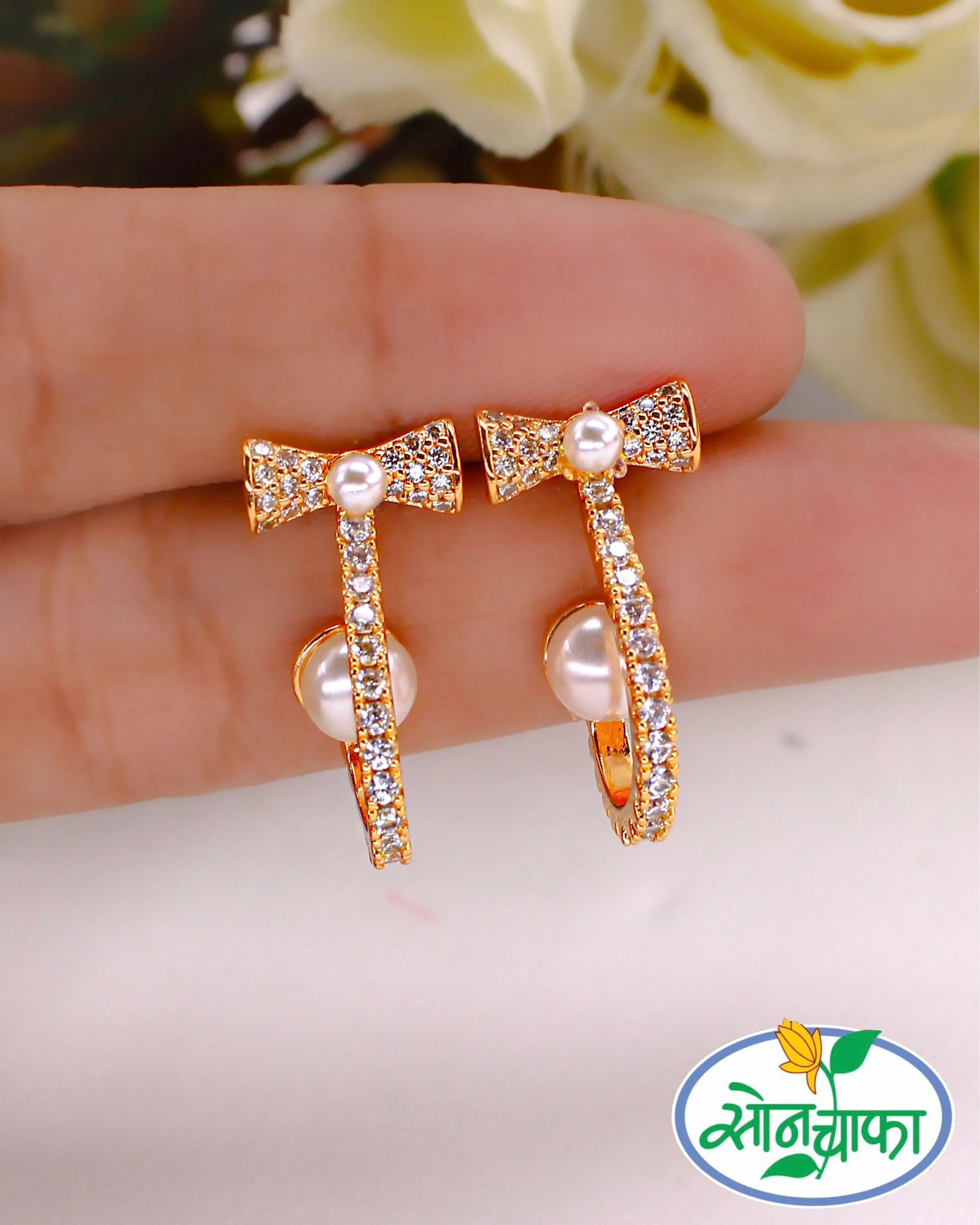 CLASSIC DESIGNER DIAMOND EARRINGS