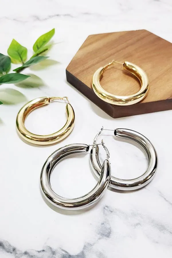 Classic Hoop Earrings