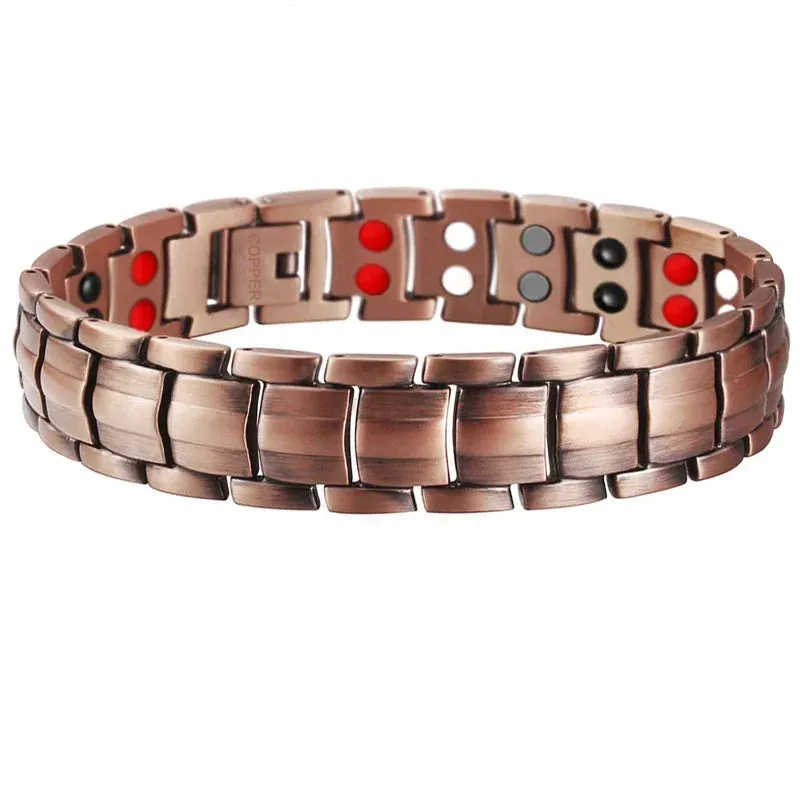 Copper Bracelets for Women&Men Therapy Health Magnetic Healing Bracelet Bio Energy Arthritis Pain Valentine's Day Gifts