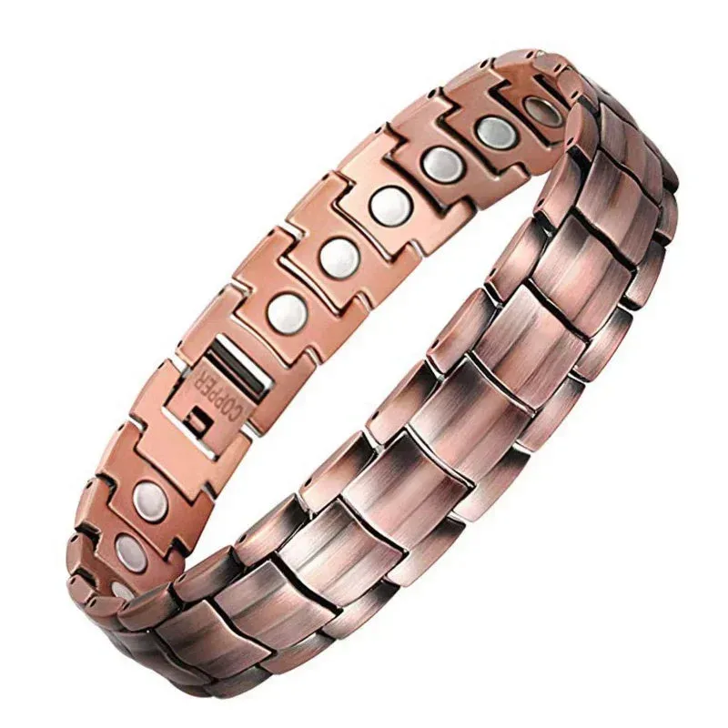 Copper Bracelets for Women&Men Therapy Health Magnetic Healing Bracelet Bio Energy Arthritis Pain Valentine's Day Gifts