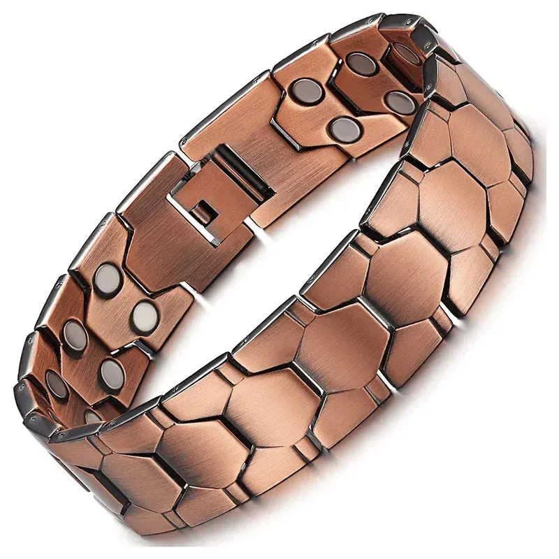 Copper Bracelets for Women&Men Therapy Health Magnetic Healing Bracelet Bio Energy Arthritis Pain Valentine's Day Gifts