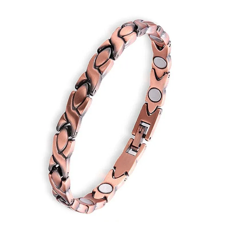 Copper Bracelets for Women&Men Therapy Health Magnetic Healing Bracelet Bio Energy Arthritis Pain Valentine's Day Gifts