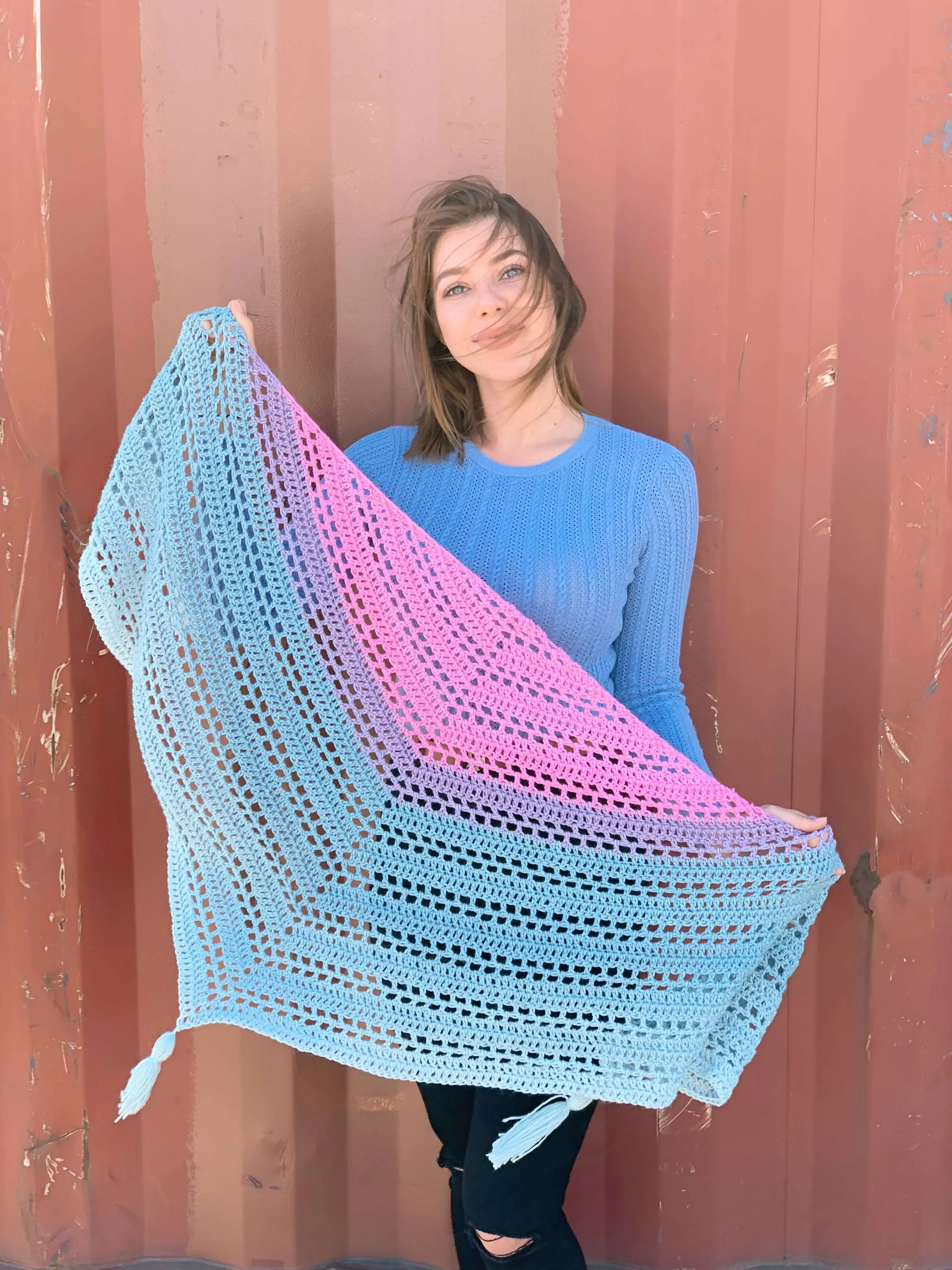 Crochet Kit - Such Simple Shawl