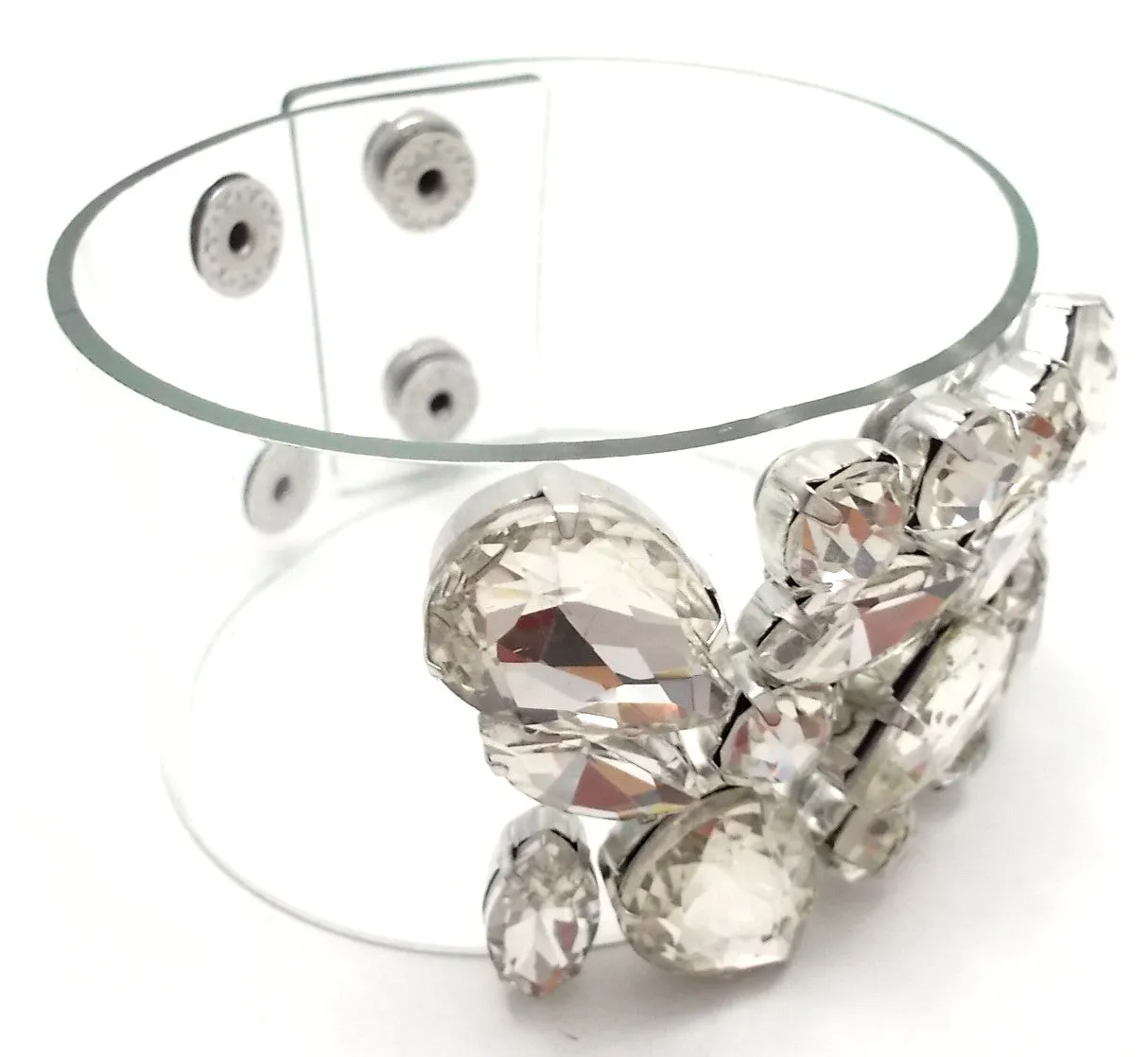 Crystal Clear Statement Bracelet