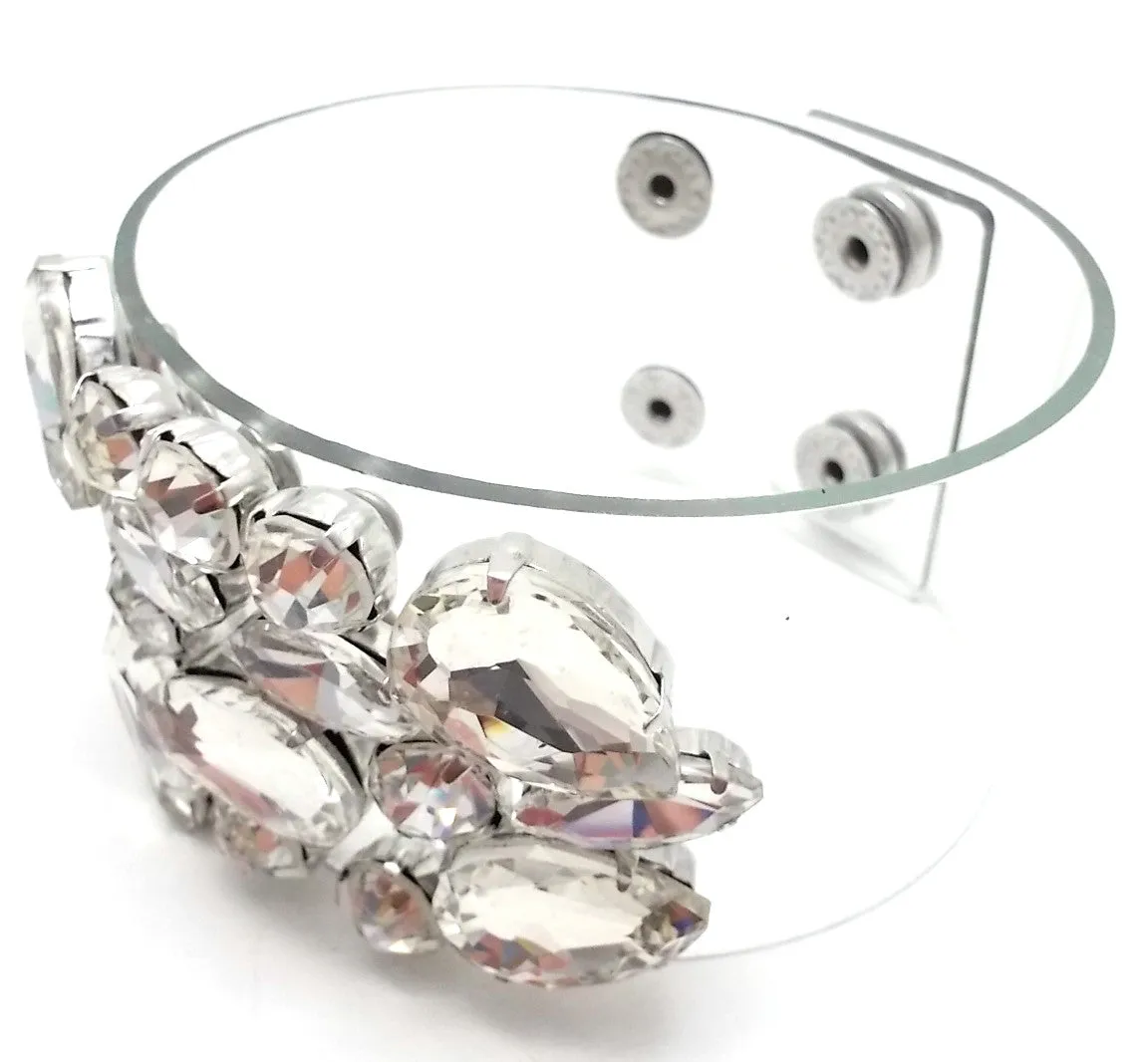 Crystal Clear Statement Bracelet