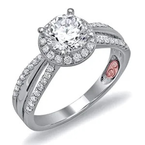 Demarco Eternal Devotion Collection DW6065 18 Kt White Gold Ring w/ 0.35 Carats of Diamonds