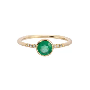 Emerald Hope Equilibrium Ring