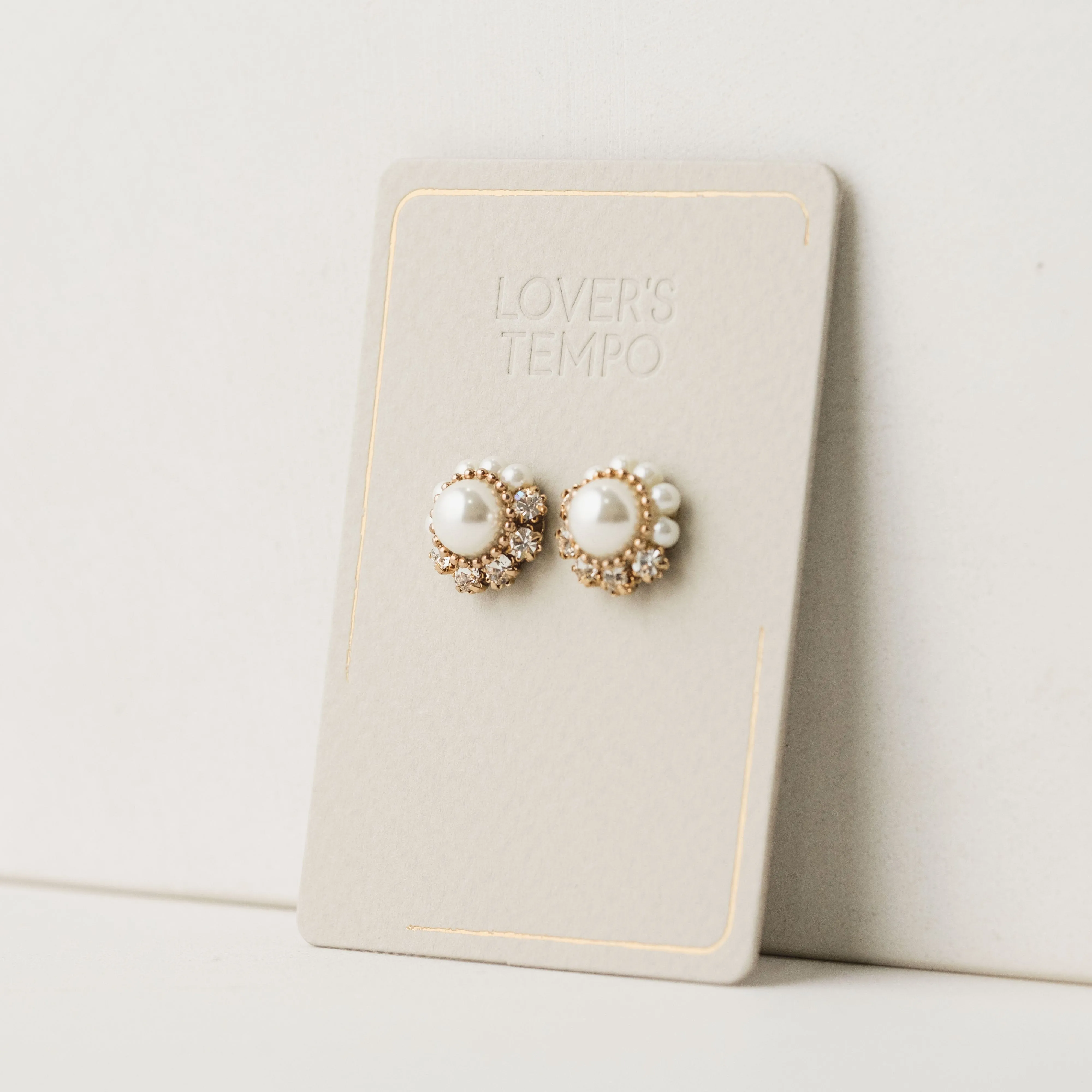 Empress Pearl Post Earrings