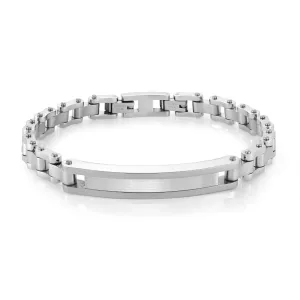 Engravable - Stainless Steel ID Bracelet Bike Chain