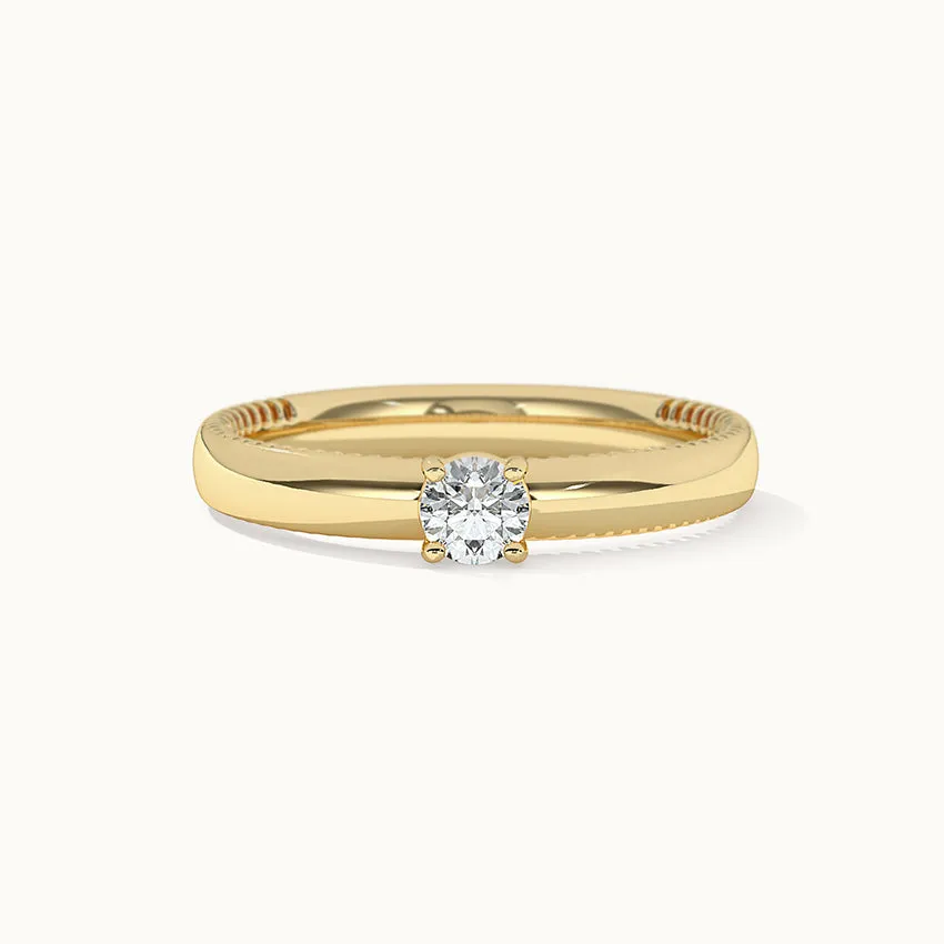 Fine Classic Solitaire Ring