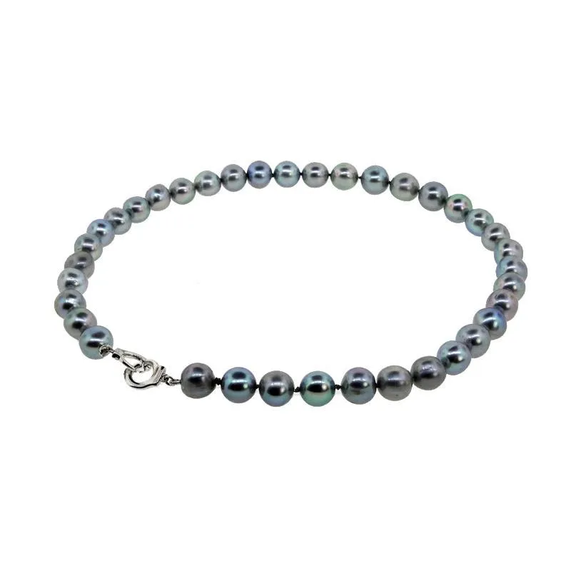 Gray Freshwater Pearl Necklace