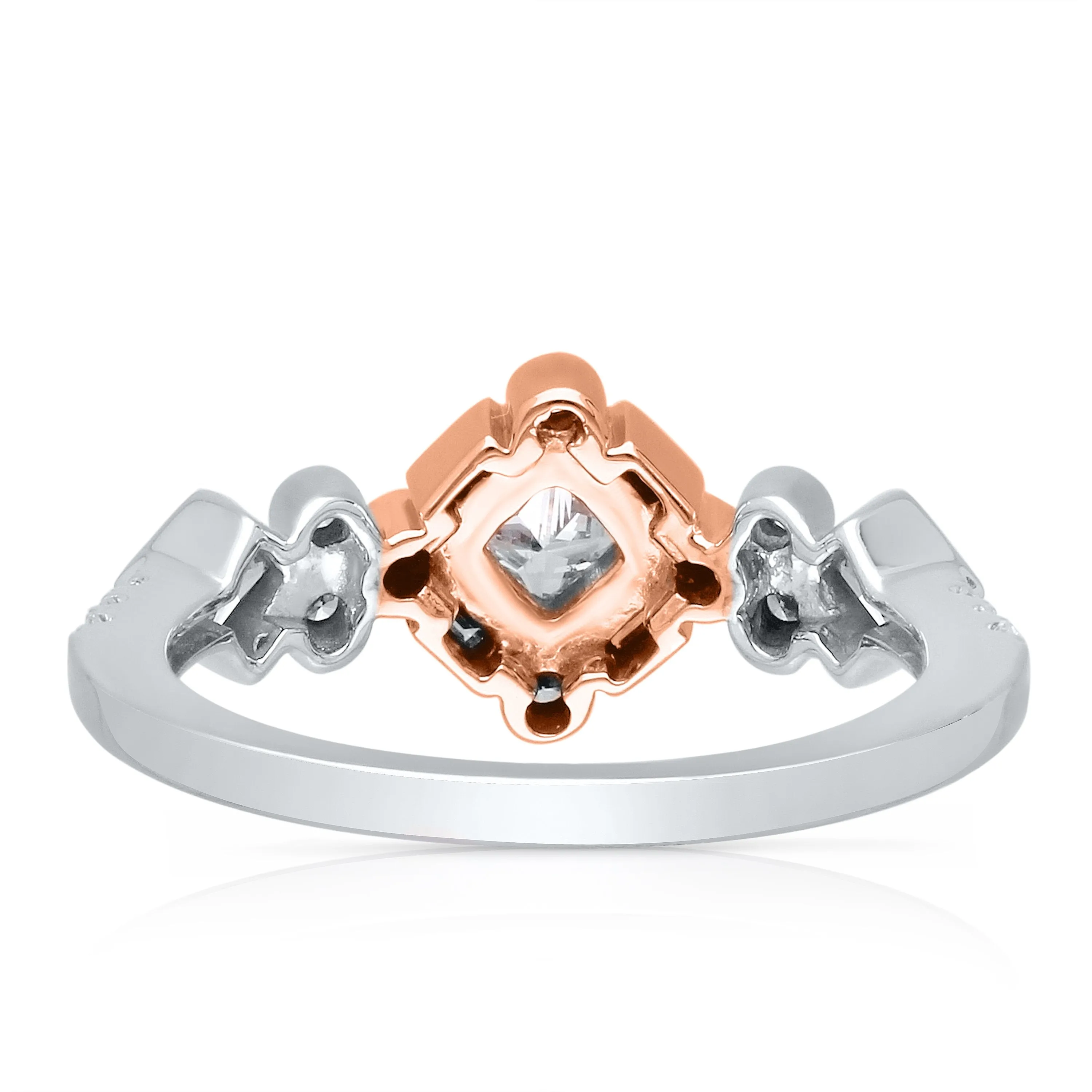 Kallati Eternal Diamond Ring in 14K Two-Tone Gold