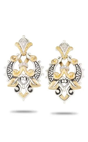 Karma Works Earrings- Diamonds,50% non-refundable deposit