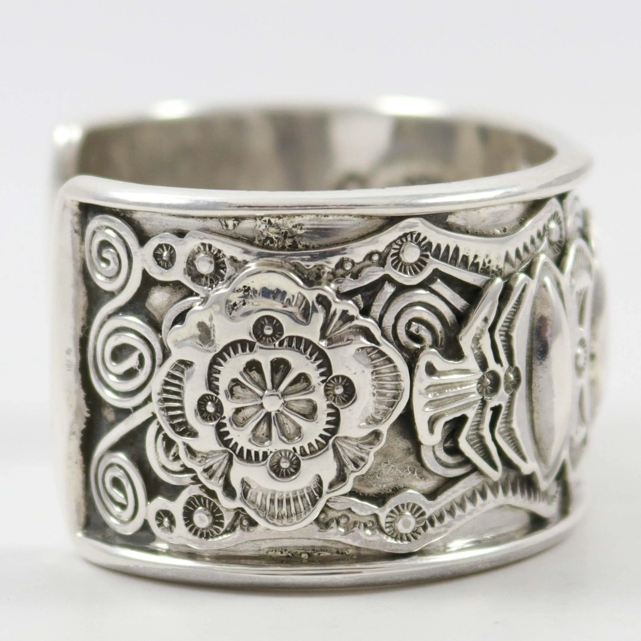 Layered Silver Cuff