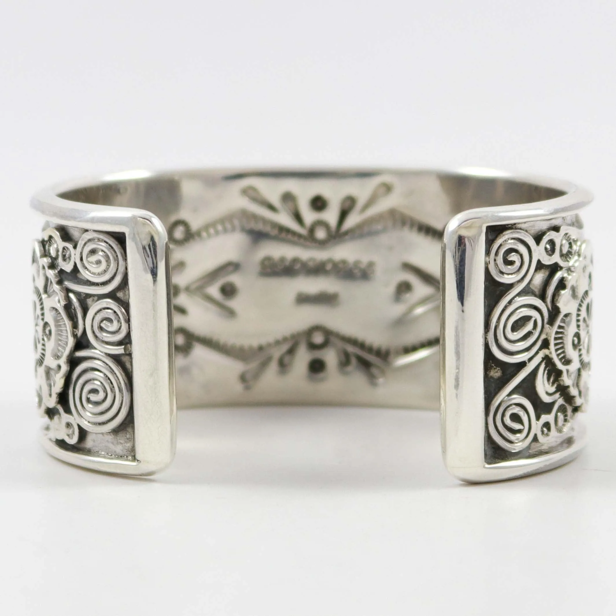 Layered Silver Cuff