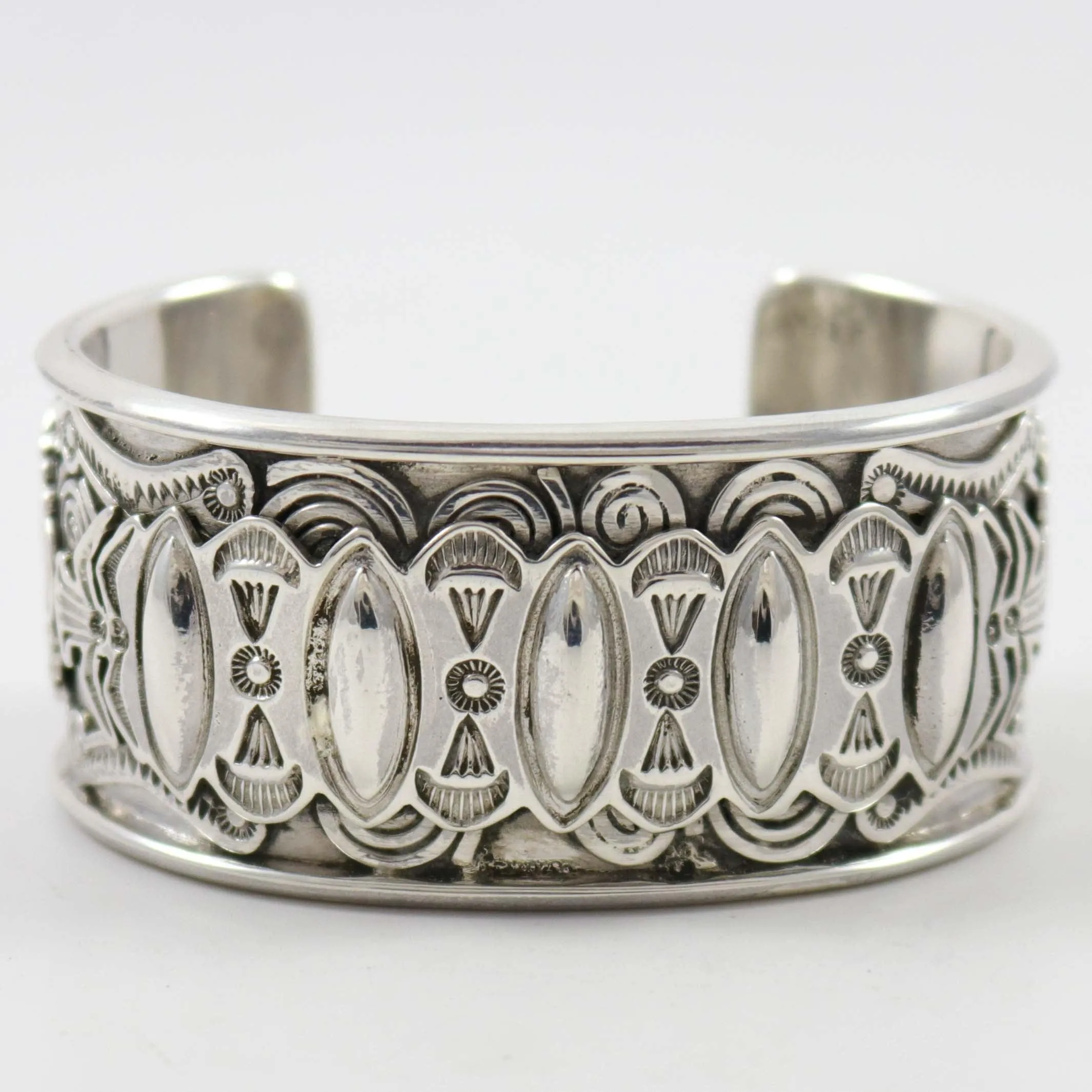 Layered Silver Cuff