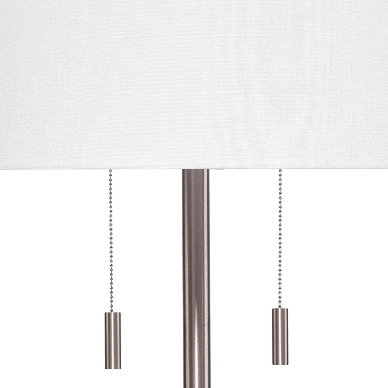 Lincoln Floor Lamp - Matte Silver