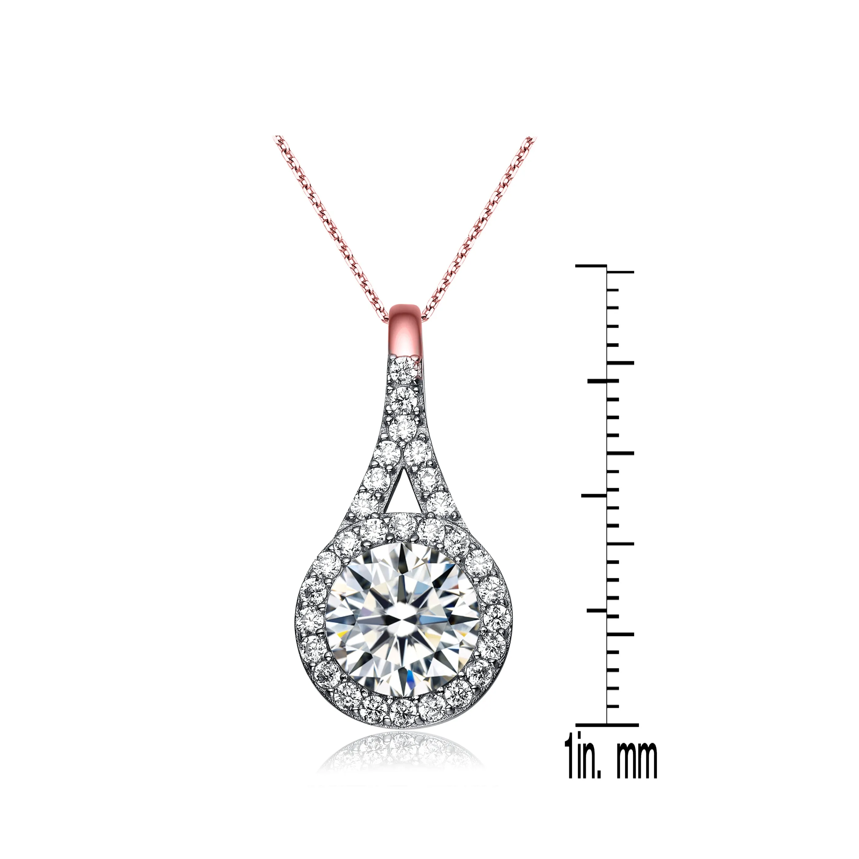 Marie Teardrop Pendant Necklace