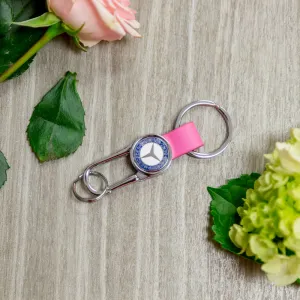 Mercedes-Benz Pink Keychain