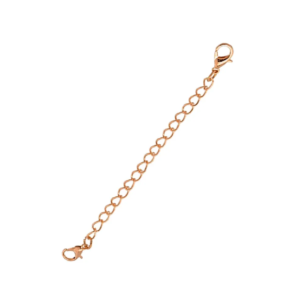 Obsession Necklace Extender Encased in 18k Rose Gold - 70mm