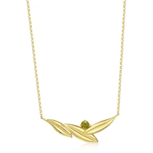 Olive Branch Necklace