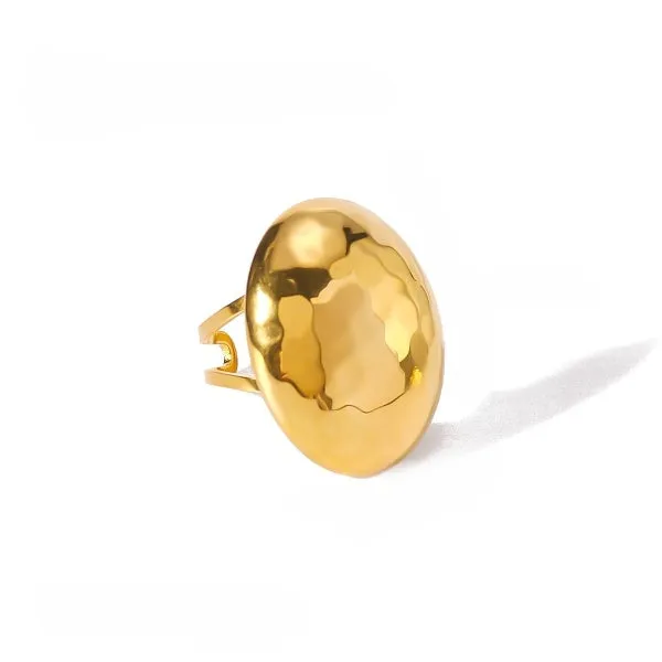 Oval essence  Gold Ring JLTR0443