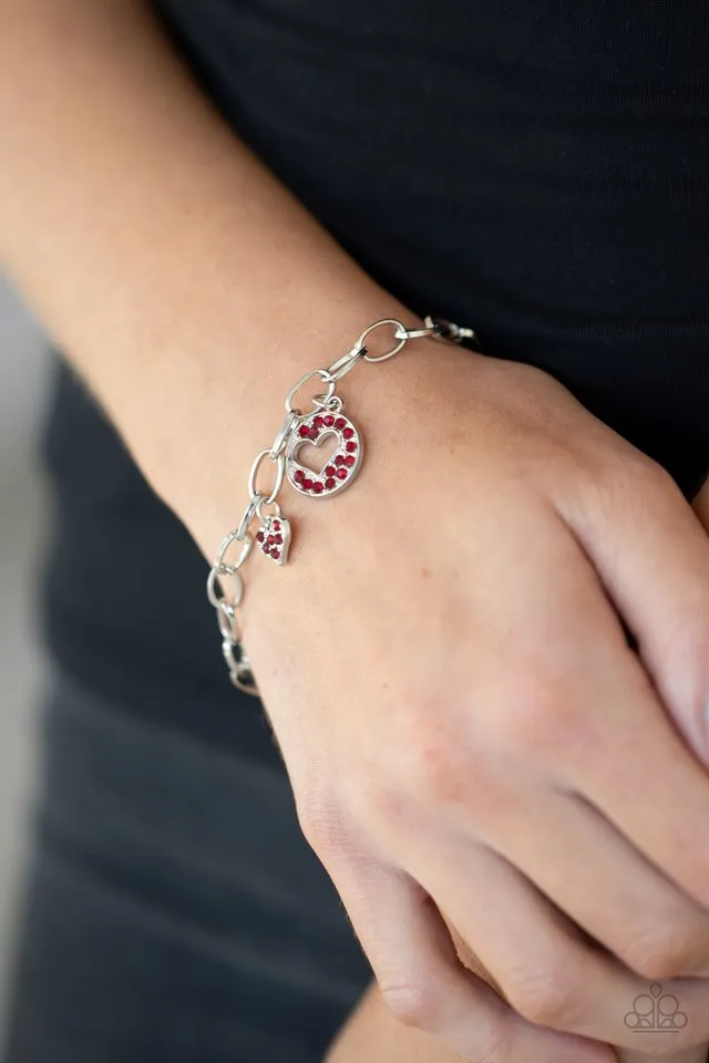 Paparazzi Bracelet ~ Move over Matchmaker! - Red