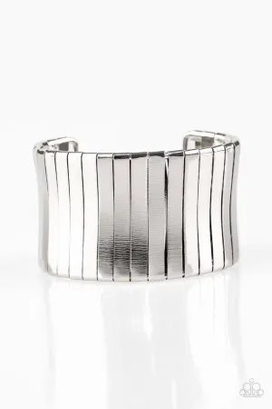 Paparazzi Bracelet ~ Urban Uptrend - Silver