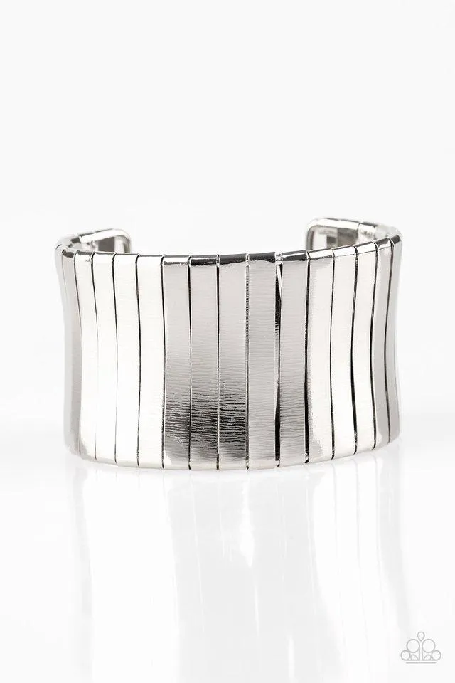 Paparazzi Bracelet ~ Urban Uptrend - Silver