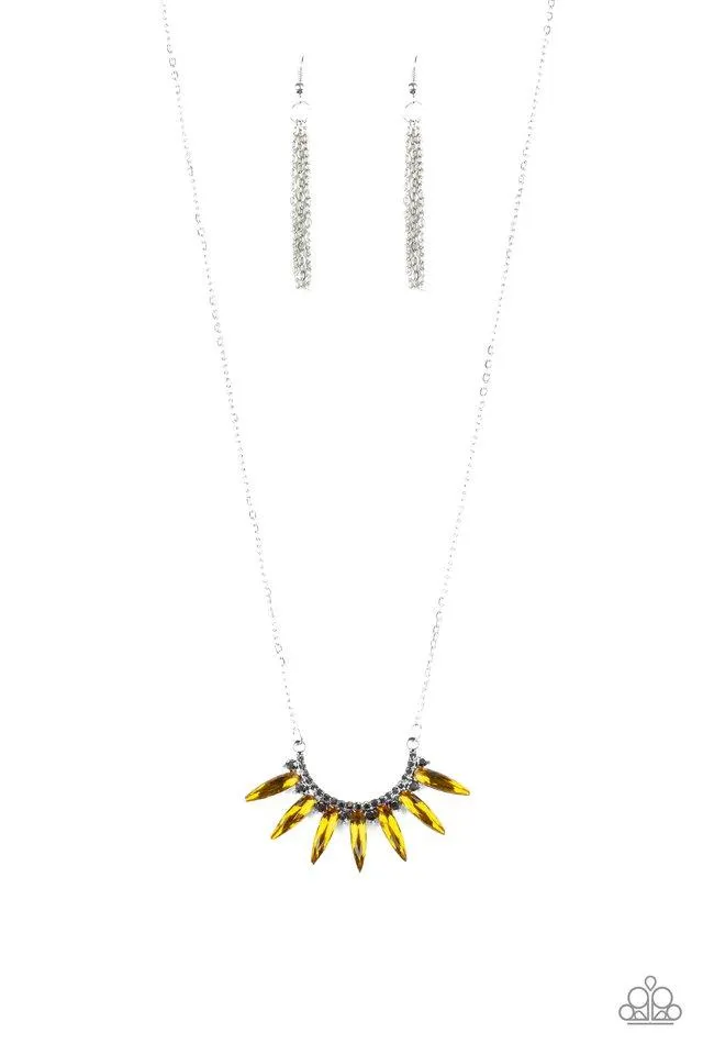 Paparazzi Necklace ~ Empirical Elegance - Yellow