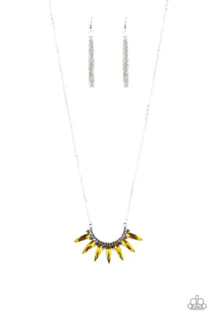 Paparazzi Necklace ~ Empirical Elegance - Yellow