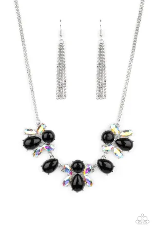 Paparazzi Necklace ~ Galaxy Gallery - Black