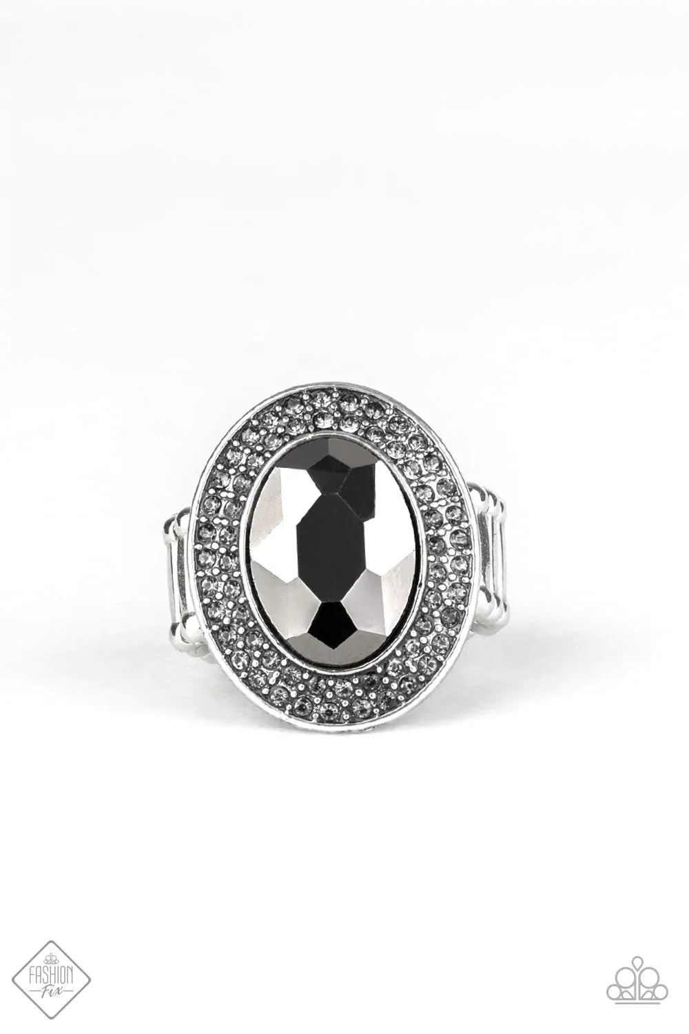 Paparazzi Ring ~ Castle Lockdown  - Silver