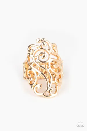 Paparazzi Ring ~ Garden Bliss - Gold